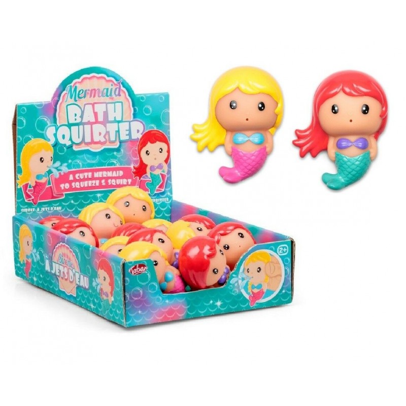 mermaid bath toy