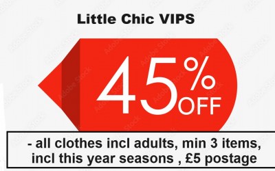 45% off for VIPs