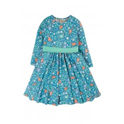 Dress - SKATER - Party - Long sleeves - Frugi - Enchanted Fairy Forest