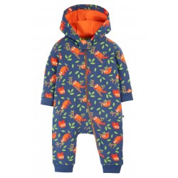 Snuggle Suit - Baby and Toddler - Animals - FRUGI - Red Panda Pals