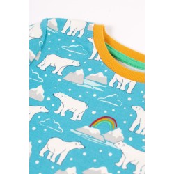 Pyjamas - CHRISTMAS - Frugi - Sundown - Winter tales - polar bears and rainbow - UNISEX