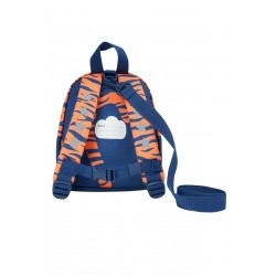 Bag - Backpack with reins - TODDLER - TIGER - FRUGI - Adventurers - 20cm x 24cm x 8cm approx.