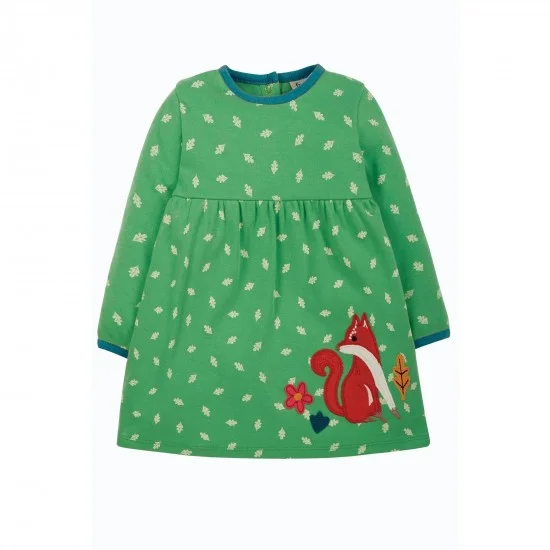 Dress - Frugi - Dolcie - Green Fjord - FOX sale