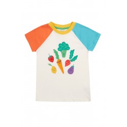 Top - Frugi - Rafe - Vegetable Pals - Dig and Grow