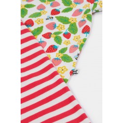 Set - GARDEN - 2pc - Frugi - Wendy - Strawberry Fields - Bee Happy