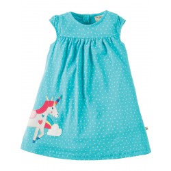 frugi unicorn skater dress