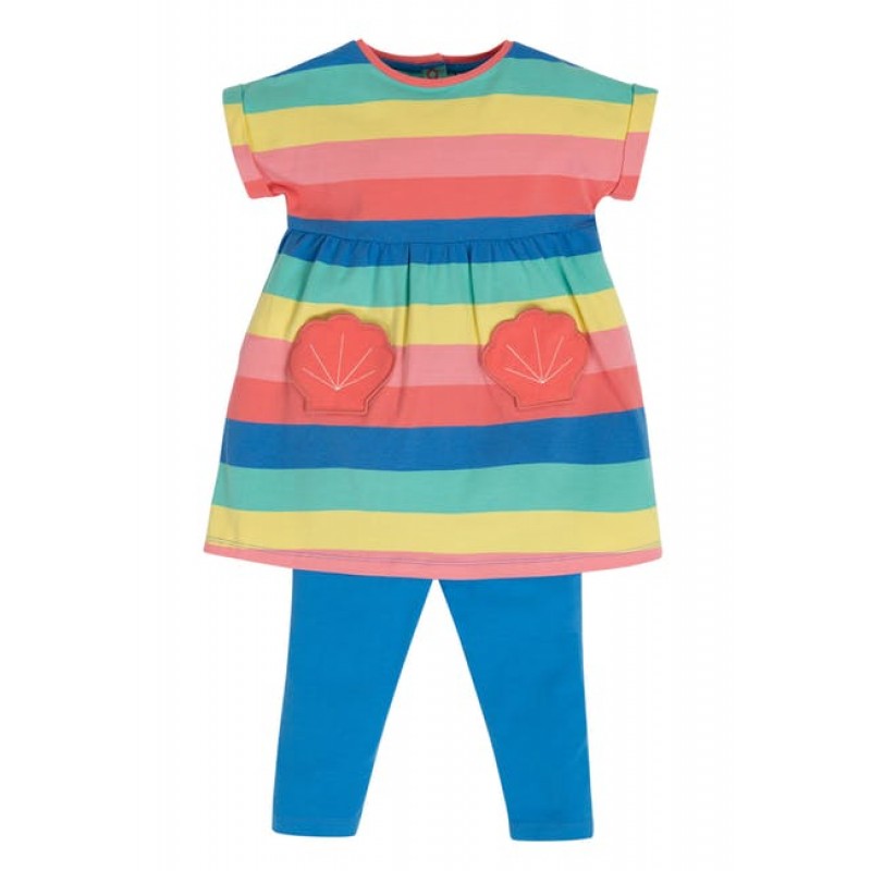 frugi rainbow dress