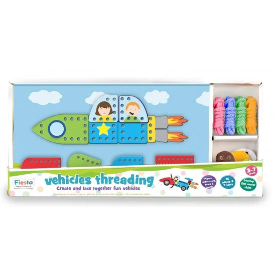 Threading Activity Toy - Vehicles sale