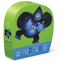 Toys - Jigsaw and Puzzles - MINI PUZZLES - Gorilla - 12pc - 2yr plus