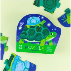 Toys - Jigsaw and Puzzles - MINI PUZZLES - Turtles Together - 12pc - 2yr plus