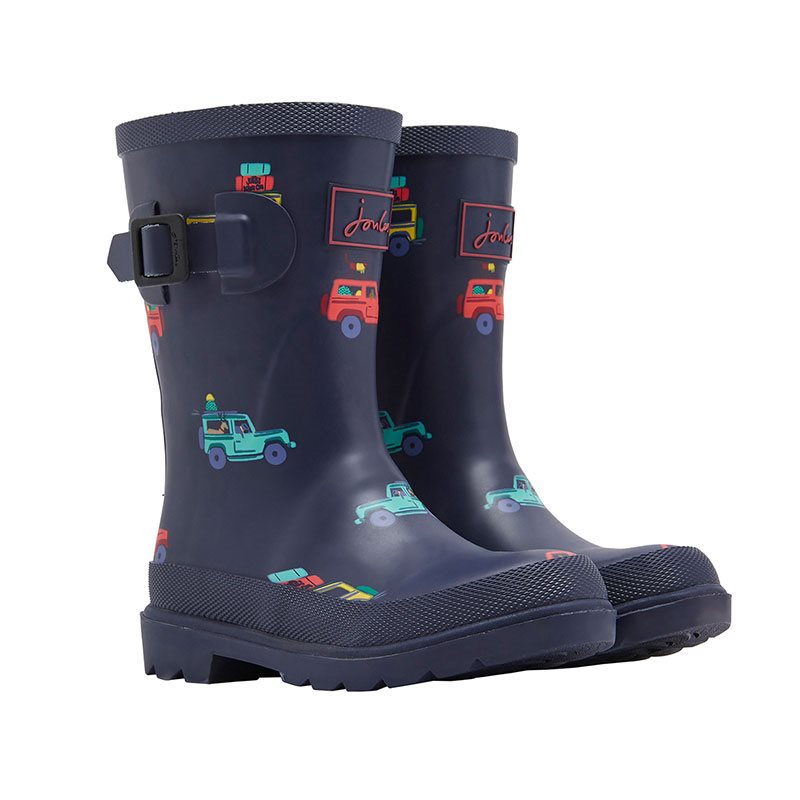 Welly Boots - Joules - NAVY SCOUT AND 