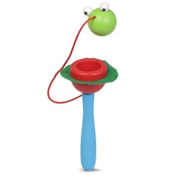 Toys - GAME - CUP and  BALL -Wooden Learning - Wildlife