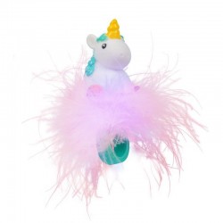 Toys - Pocket Toys - Unicorn flashing ring  - colours vary