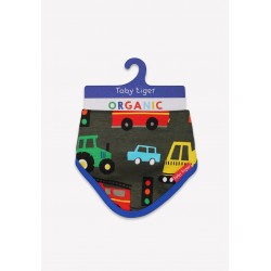 Bib - Transport Vehicles - Toby Tiger - Fire engines, tractors, cars..