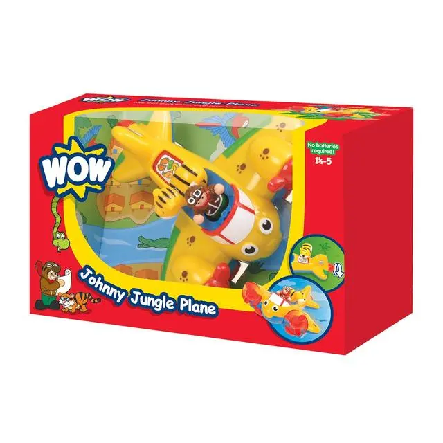 wow toys johnny jungle plane